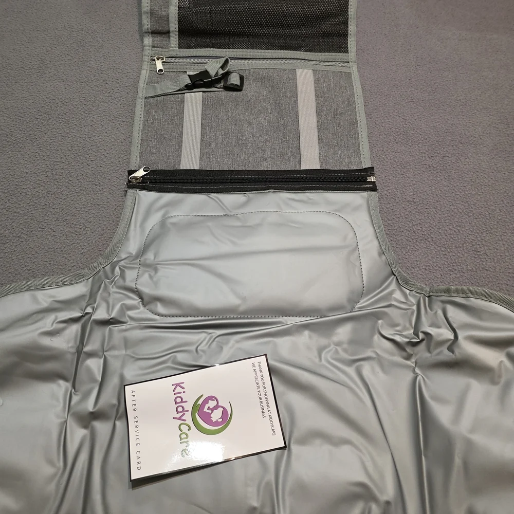 NWOT - Gray Arrow-Print Foldable Diaper Chaging Pad